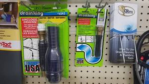 lot 2182 image: Lot of Drain Unclogging Expansion Tools