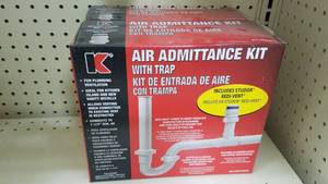 lot 2202 image: (2) Air Admittance Kits w Traps