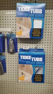 lot 2205 image: Lot of Bath Faucets, Tub Splash Guards and More