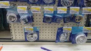 lot 2210 image: Huge Lot of Plumbing Parts - Drain Stops, Faucet Aerators, Strainers, Soap Dispensers and More