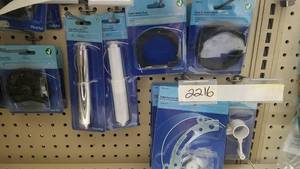 lot 2216 image: Large Lot of Toilet Repair Parts  and More