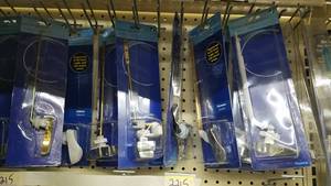lot 2215 image: Large Lot of Toilet tank Levers and Fill Valves
