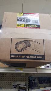 lot 2195 image: 25 x 8 Flexible Insulated Duct