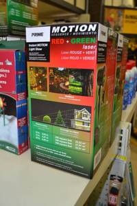 lot 1924 image: Lot of 2 PRIME Motion Red & Green Laser Light Projector
