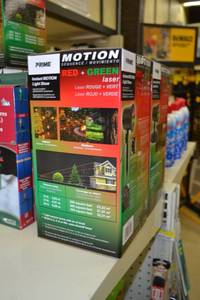 lot 1925 image: Lot of 2 PRIME Motion Red & Green Laser Light Projector