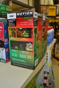 lot 1926 image: Lot of 2 PRIME Motion Red & Green Laser Light Projector