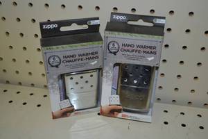 lot 1916 image: Lot of 2 ZIPPO Pocket Hand Warmers