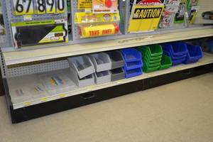 lot 2364 image: (25) Assorted Poly Storage Bins