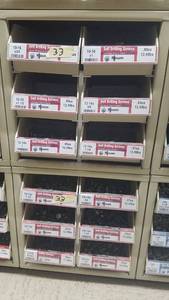 lot 952 image: (2) Parts Cabinets w Assorted Self Drilling Screws Inventory