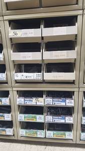 lot 975 image: (2) Parts Cabinets w Assorted Rod Hanger Bolts, Sidewalk Bolts and More