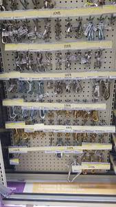 lot 1008 image: Inventory of Snap Hooks, Swivel Snaps, Chain Quick Links and More