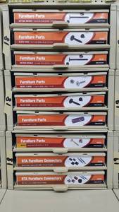lot 938 image: (3) Parts Cabinets w Furniture Repair Parts