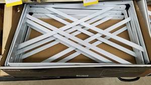 lot 1049 image: (8) Heavy Duty 20 x 13 Shelf Support Brackets - White