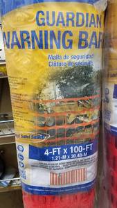 lot 1096 image: Roll of TENAX Snow Fence 4 x 100