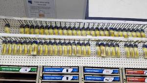lot 1108 image: Inventory of IRWIN Wire Gauge Drill Bits #1 thru #60