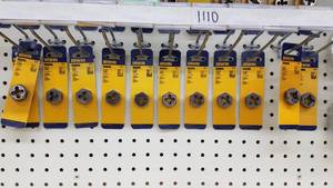 lot 1110 image: Inventory of Standard IRWIN Dies 18 to 12