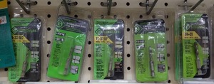 lot 1116 image: (6) GreenLee Combination Drill Bit  Tap 6-32 to 14