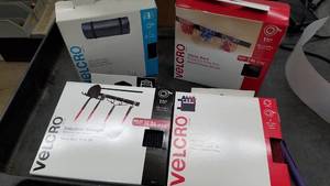 lot 1126 image: (4) Boxes Assorted Velcro