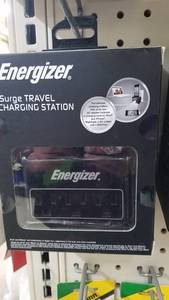 lot 1150 image: Energizer iSurge iPhone  iPod Travel Charging Station