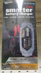 lot 1141 image: Smarter Battery Charger - 6V12V 3.5A