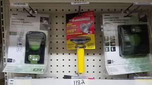 lot 1181 image: (2) Woods Lighting Timers and Smart Bulb Changer