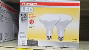 lot 1190 image: (4) Packs of 2 Sylvania BR40 LED Flood Lights