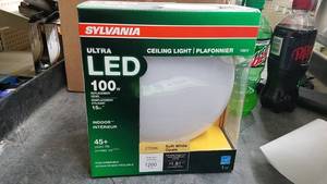 lot 1229 image: (4) Sylvania ULTRA LED Ceiling Light