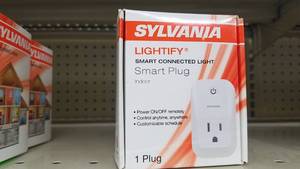 lot 1213 image: (2) Sylvania Smart Connected Lightify Smart Plugs