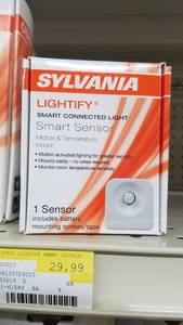 lot 1214 image: (2) Sylvania Smart Connected Lightify Smart Sensors