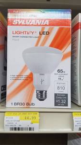 lot 1219 image: (2) Sylvania Smart Connected Lightify LED Smart Connected Light - Flood