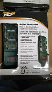 lot 1272 image: (4) Power Zone Outdoor Power Spikes