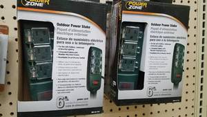 lot 1276 image: (4) Power Zone Outdoor Power Spikes