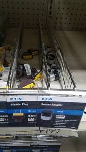 lot 1297 image: Large Inventory of Outlet Taps, Replacement Plug Ends and More