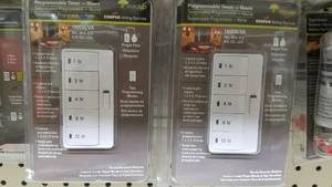 lot 1245 image: (4) Cooper Programmable Timers