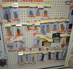 lot 1015 image: Inventory of Utility Hinges, Friction Lid Supports, Spring Hinges and More