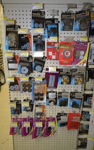 lot 1134 image: Huge Lot of Furniture Slides  Glides, Leg Tips, Mounting Tape and More