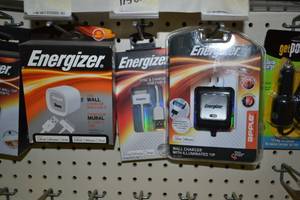 lot 1152 image: (3) Energizer iPhone Charging Cables and Sync Cables