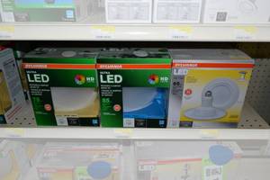 lot 1223 image: (6) Sylvania Ultra LED Recessed Light Kits 5 to 6