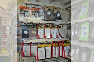 lot 1239 image: Cooper Light Switches, Dimmer Switches, Seals and More