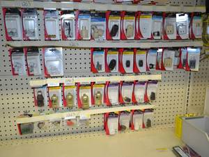 lot 1263 image: Large Inventory of Replacement Lamp Switches, Plugs, Starters and more