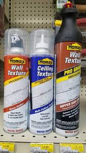 lot 1937 image: (6) Cans of Homax Wall Texture