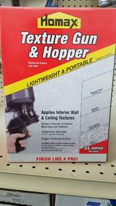 lot 1944 image: Homax Texture Gun and Hopper