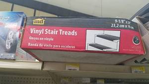 lot 1939 image: Inventory of Vinyl Baseboard Trim and Vinyl Stair Treads