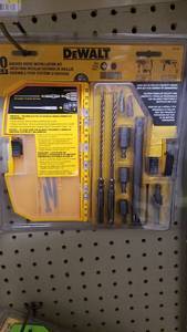 lot 2000 image: DeWalt Anchor Drive Installation Set