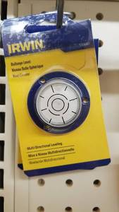 lot 1998 image: Bosch GLM15 Laser Measure Tool, Stanley Post Level and (2) Irwin Bullseye Levels