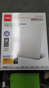 lot 2023 image: (2) RCA Indoor Flat HDTV Antenna