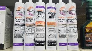 lot 2055 image: Inventory of Polyblend Ceramic Tile Caulk