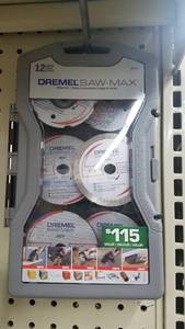 lot 2105 image: 12 Piece Dremel Saw-Max Cutting Kit