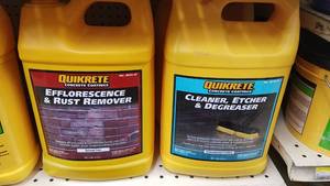 lot 2259 image: 5 Gallons Quikcrete Sealers and Cleaners
