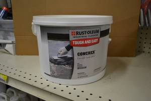 lot 2262 image: Rust-Oleum Tough and Easy Concrex Concrete Repair Patch Kit